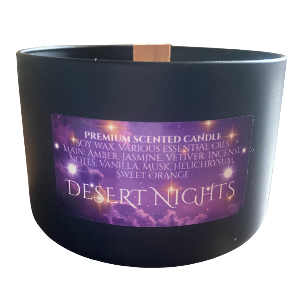 Desert Nights Candle by Sohaila Elshater