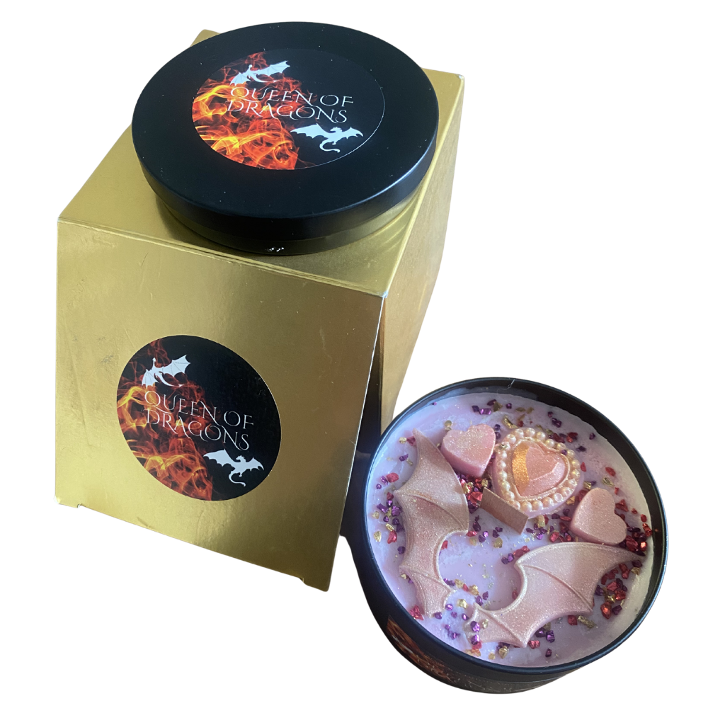 Queen of Dragons Candle by Sohaila Elshater