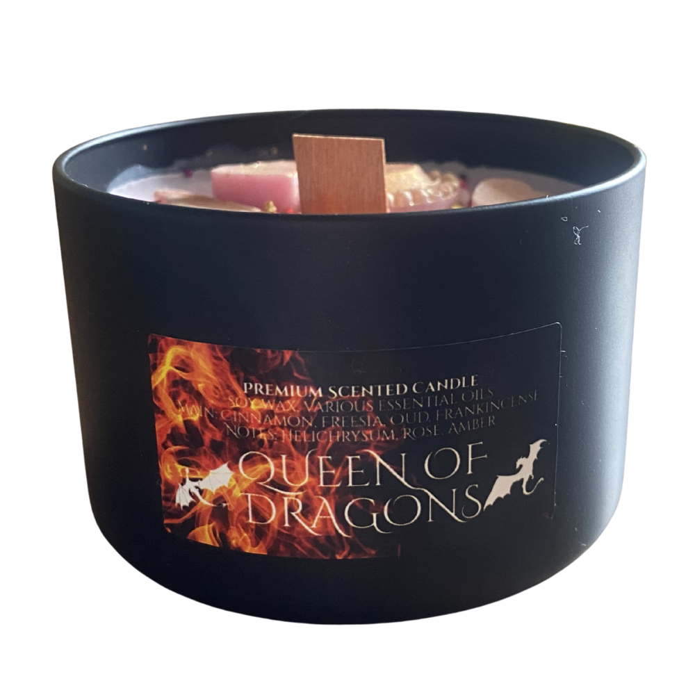Queen of Dragons Candle by Sohaila Elshater