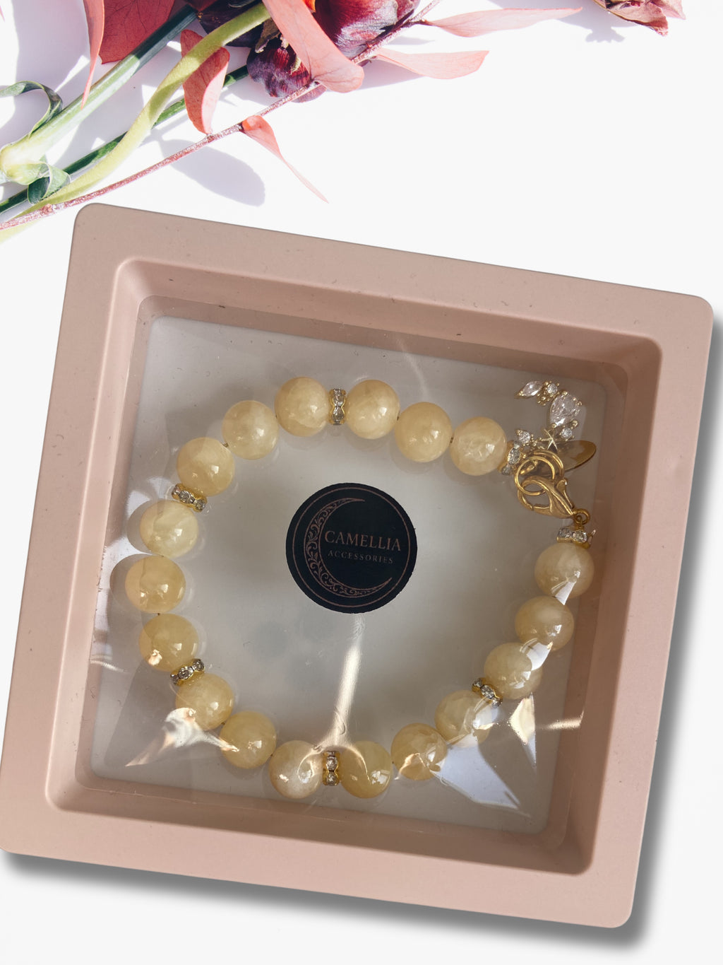 Camellia Bracelet - Citrine