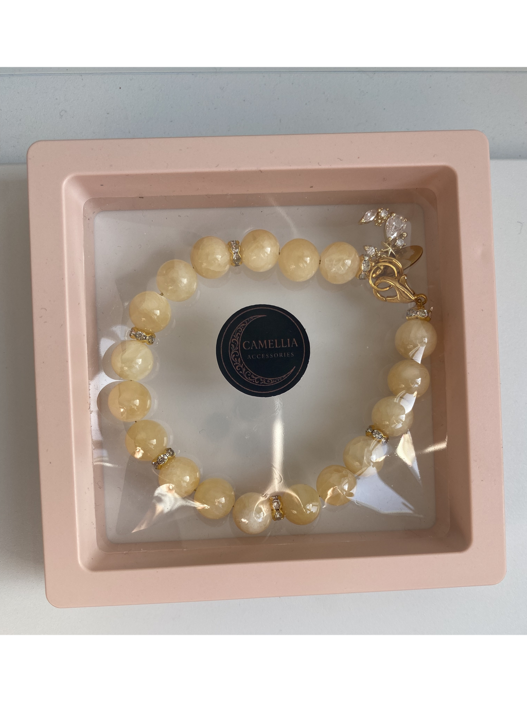 Camellia Bracelet - Citrine